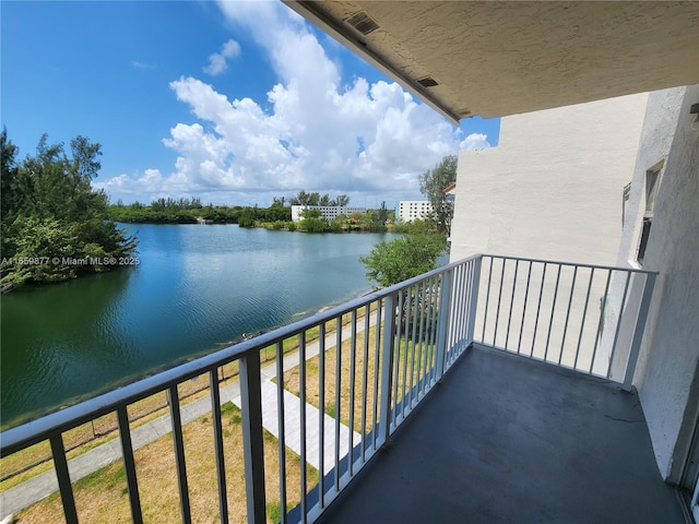 8240 SW 210th St Unit 302, Cutler Bay, FL 33189 - balcony with a water view