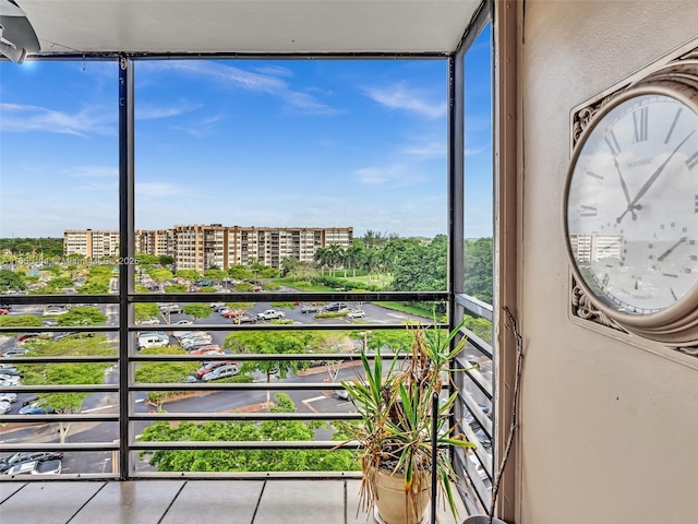 900 Saint Charles Pl Unit 718, Pembroke Pines, FL 33026 - balcony featuring a view of city