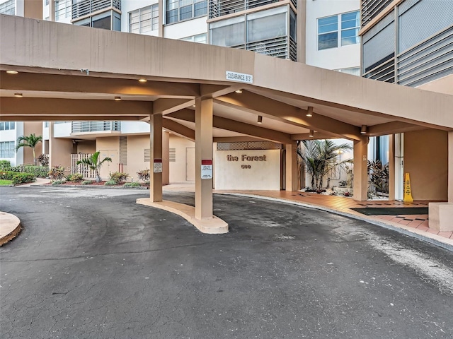 900 Saint Charles Pl Unit 718, Pembroke Pines, FL 33026 - view of covered parking lot