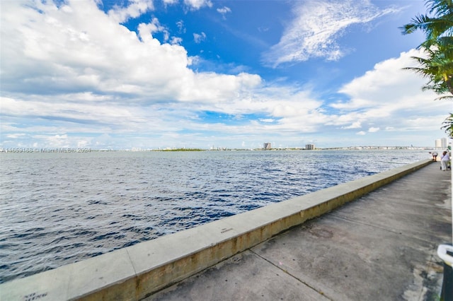 665 NE 25th St Unit 1704, Miami, FL 33137 - dock area featuring a water view