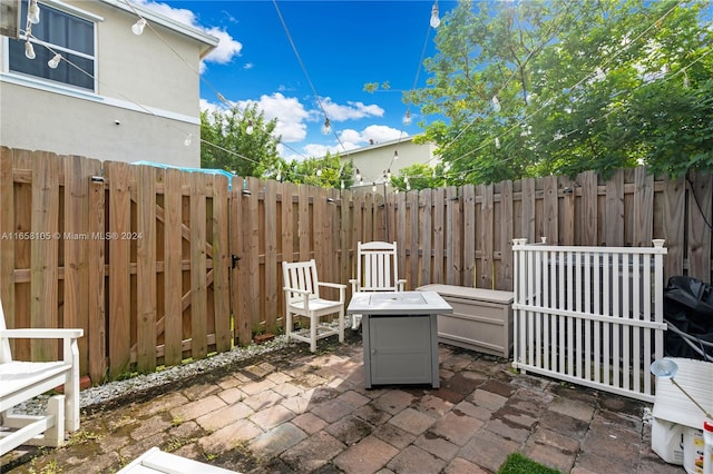 view of patio