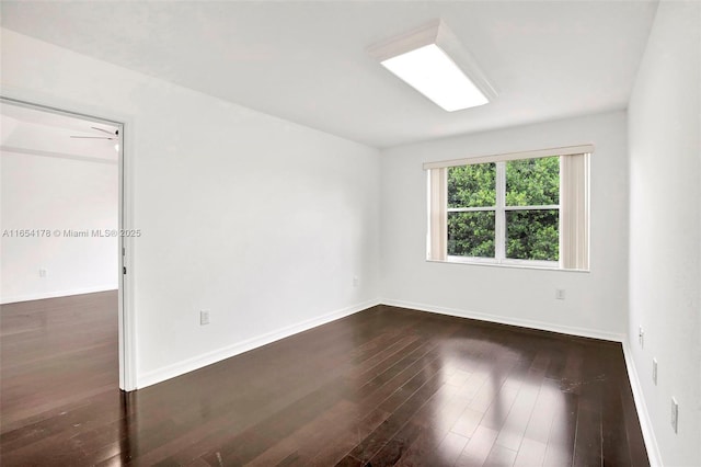 15421 SW 18th St, Miramar, FL 33027 - spare room featuring dark wood-style floors