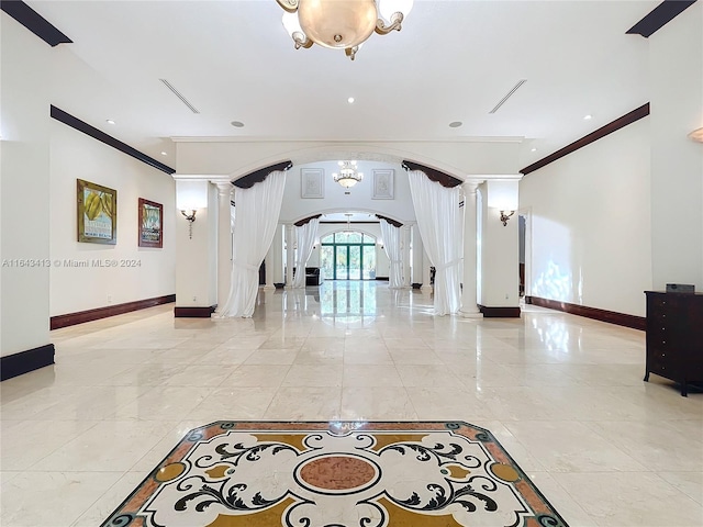 view of building lobby