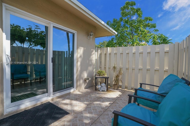 view of patio