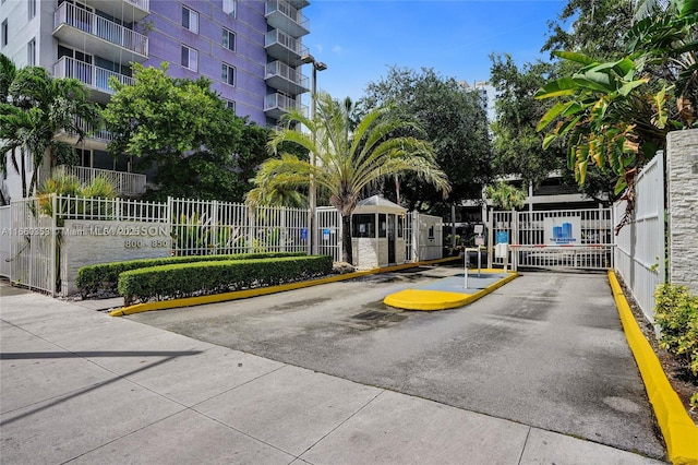 850 N Miami Ave Unit W-1810, Miami, FL 33136 - surrounding community with a gate and fence