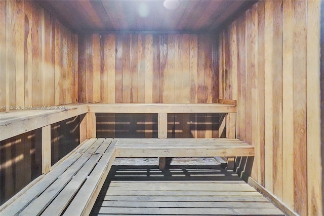 view of sauna / steam room