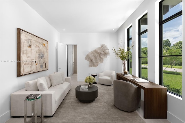 7001 SW 71st Ave, Miami, FL 33143 - living room with baseboards