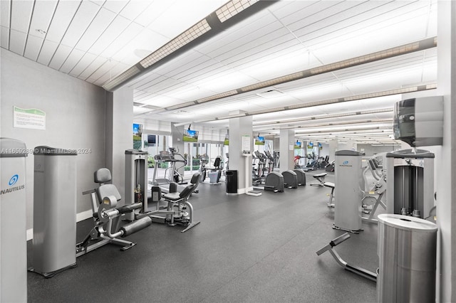 3801 S Ocean Dr Unit 2Z, Hollywood, FL 33019 - view of gym