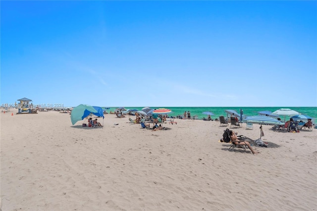 3801 S Ocean Dr Unit 2Z, Hollywood, FL 33019 - water view featuring local beach
