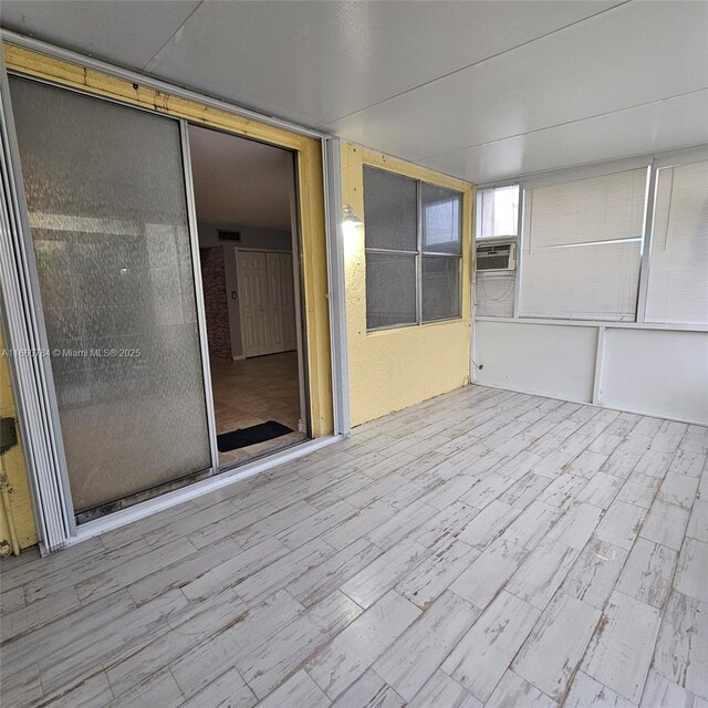 1182 W 37th Ter Unit 11, Hialeah, FL 33012 - wooden terrace with cooling unit