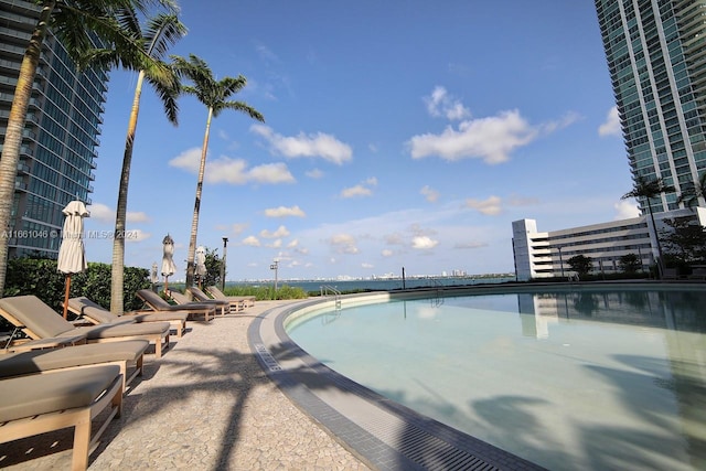 view of swimming pool