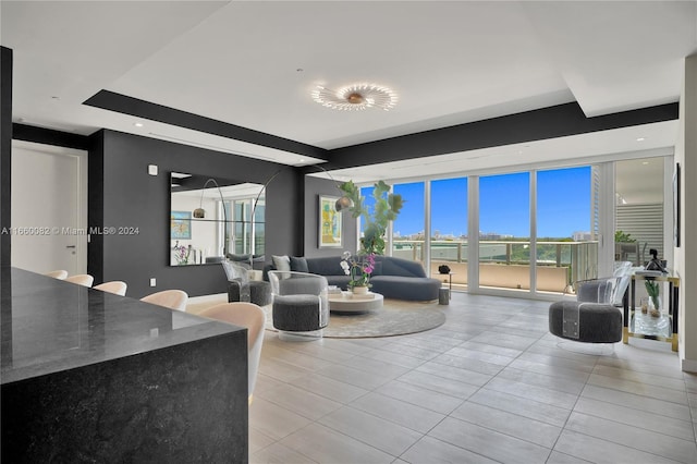 4701 N Meridian Ave Unit 510, Miami Beach, FL 33140 - view of tiled living area