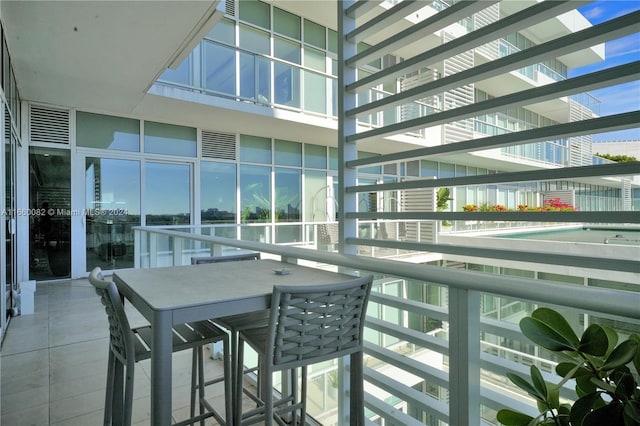 4701 N Meridian Ave Unit 510, Miami Beach, FL 33140 - balcony with a water view