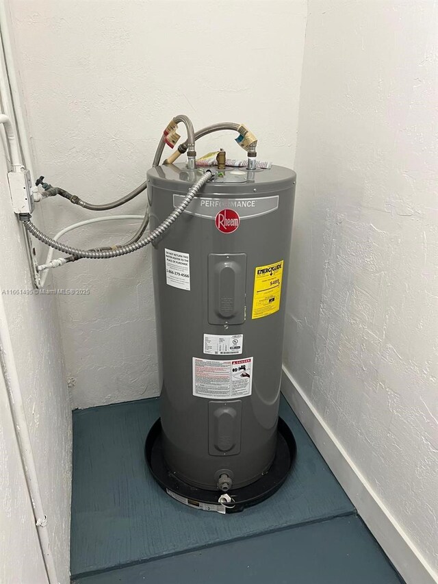 utilities with electric water heater