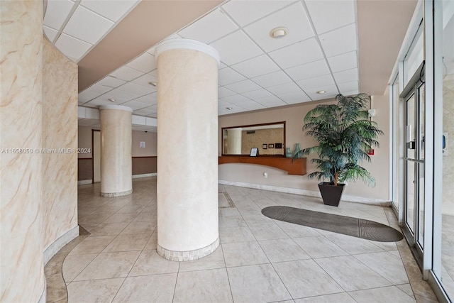 view of building lobby