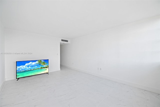 view of unfurnished living room