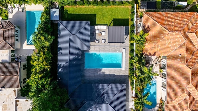 drone / aerial view