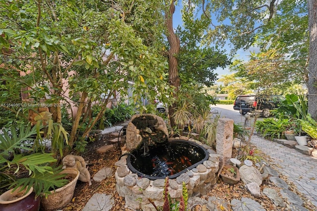 620 Tennis Club Dr Unit 111, Fort Lauderdale, FL 33311 - view of yard featuring a small pond