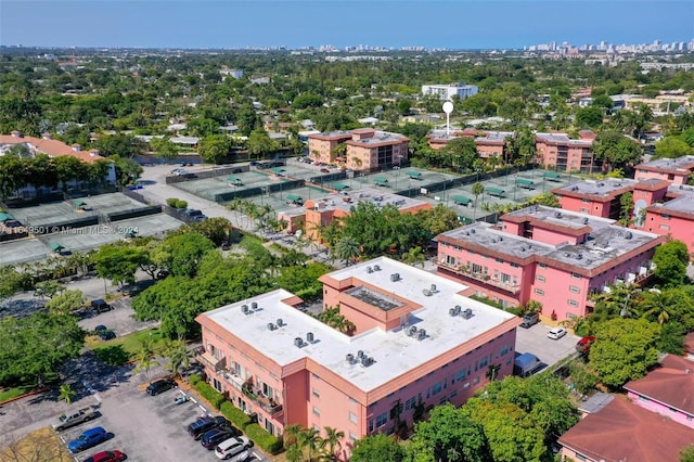 620 Tennis Club Dr Unit 111, Fort Lauderdale, FL 33311 - drone / aerial view with a view of city