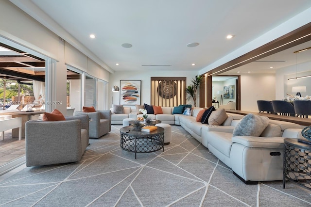 view of living room