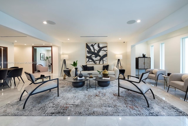 view of living room