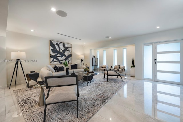 view of living room