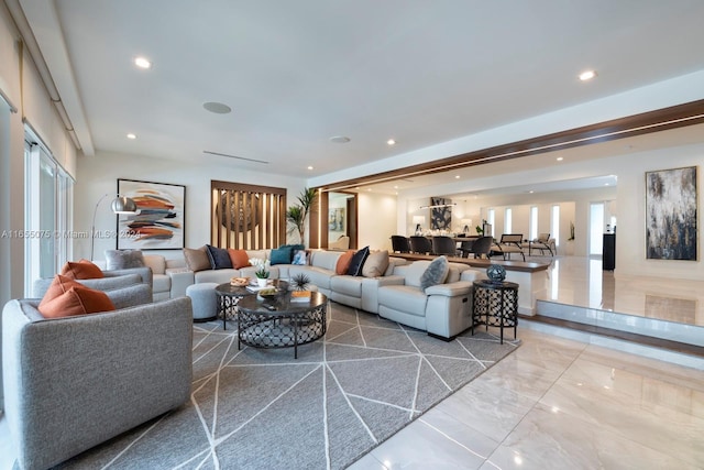 view of living room