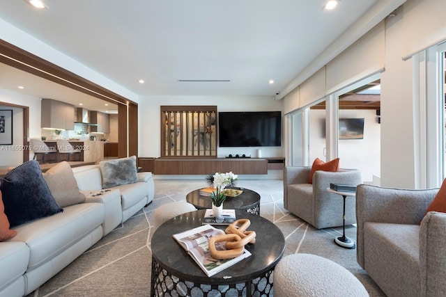 view of living room