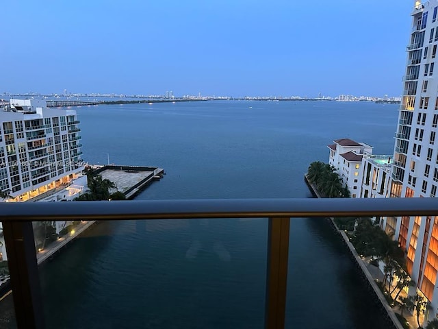 property view of water