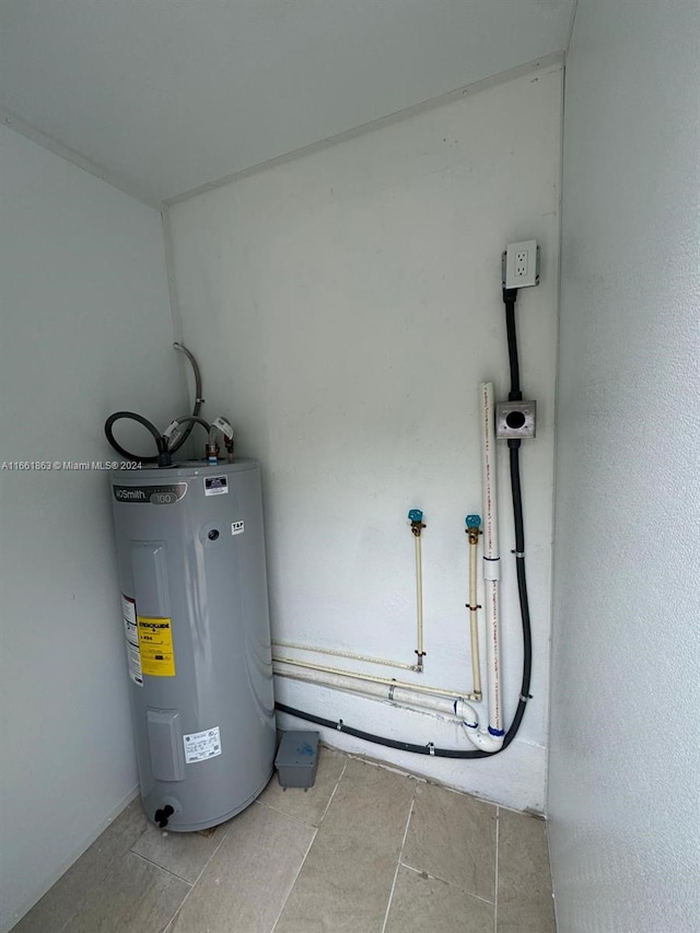 utilities featuring water heater