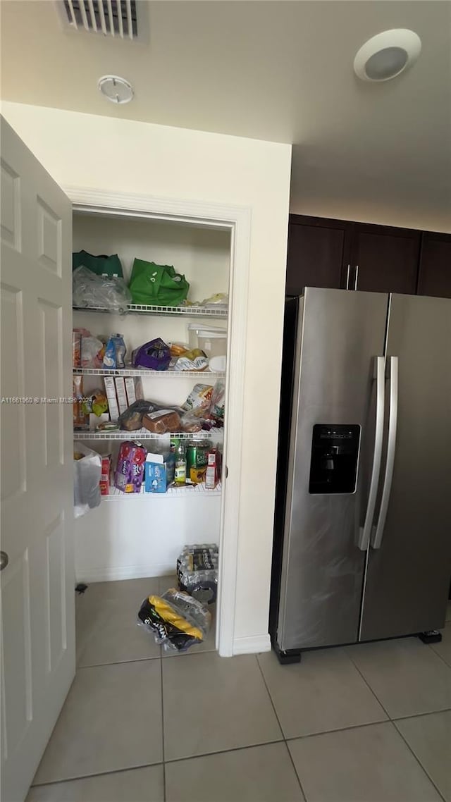 view of pantry