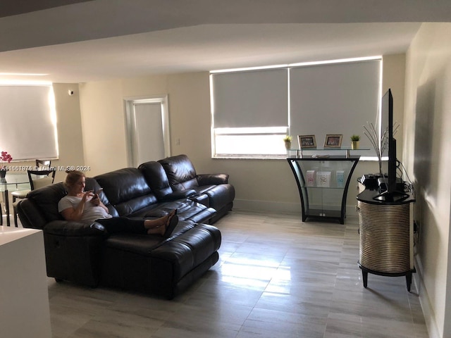 view of living room