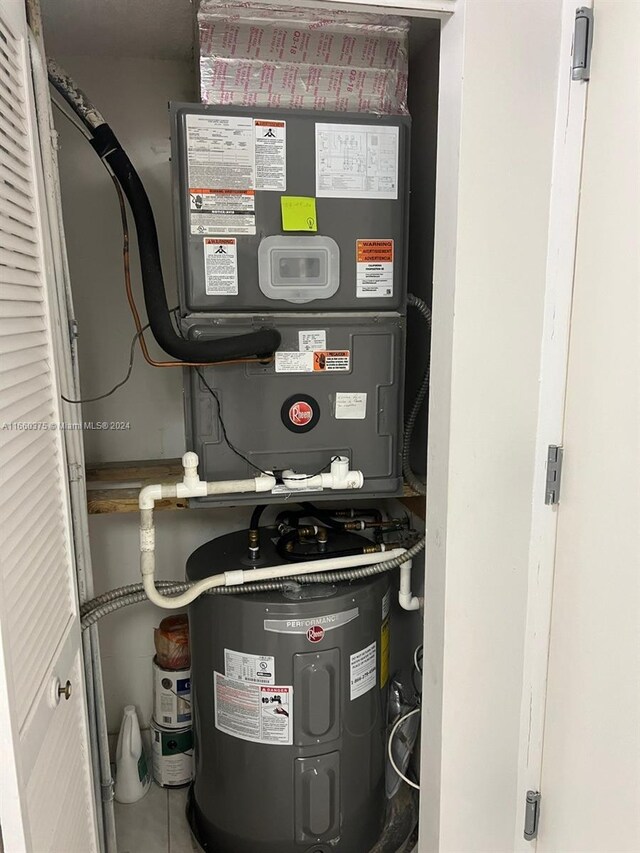 utilities with electric water heater