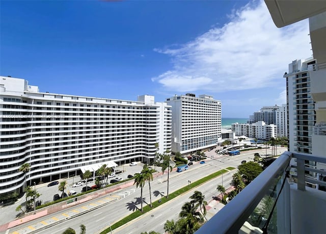 5600 Collins Ave Unit 15B, Miami Beach, FL 33140 - view of building exterior with a city view and a water view