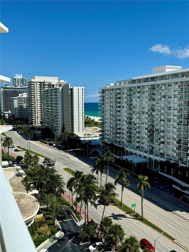 view of property featuring a water view