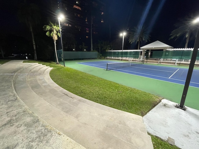 view of sport court