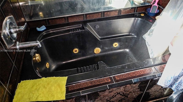 interior details with sink