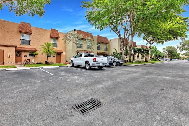 view of car parking