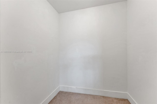 empty room with light carpet
