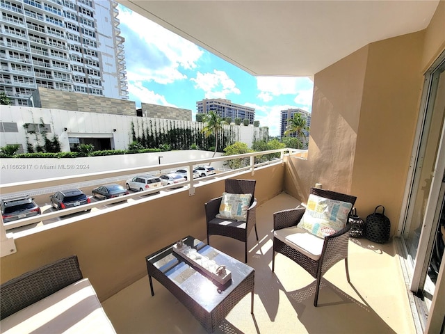 1980 S Ocean Dr Unit 2C, Hallandale Beach, FL 33009 - balcony featuring a view of city