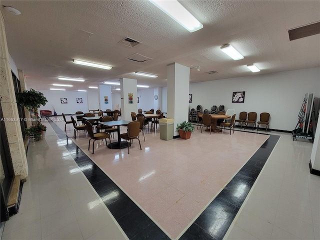 1980 S Ocean Dr Unit 2C, Hallandale Beach, FL 33009 - building lobby with a textured ceiling
