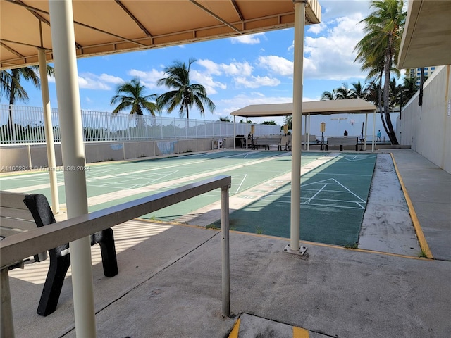 1980 S Ocean Dr Unit 2C, Hallandale Beach, FL 33009 - view of home's community featuring shuffleboard