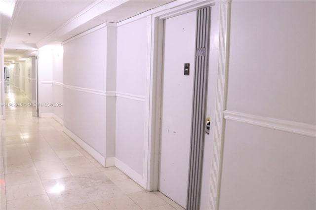 16919 N Bay Rd Unit 118, Sunny Isles Beach, FL 33160 - hall with light tile patterned flooring