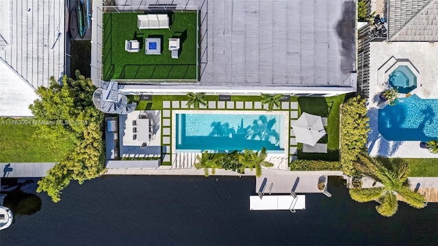 2112 NE 17th Ave, Wilton Manors, FL 33305 - birds eye view of property