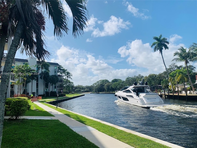 property view of water