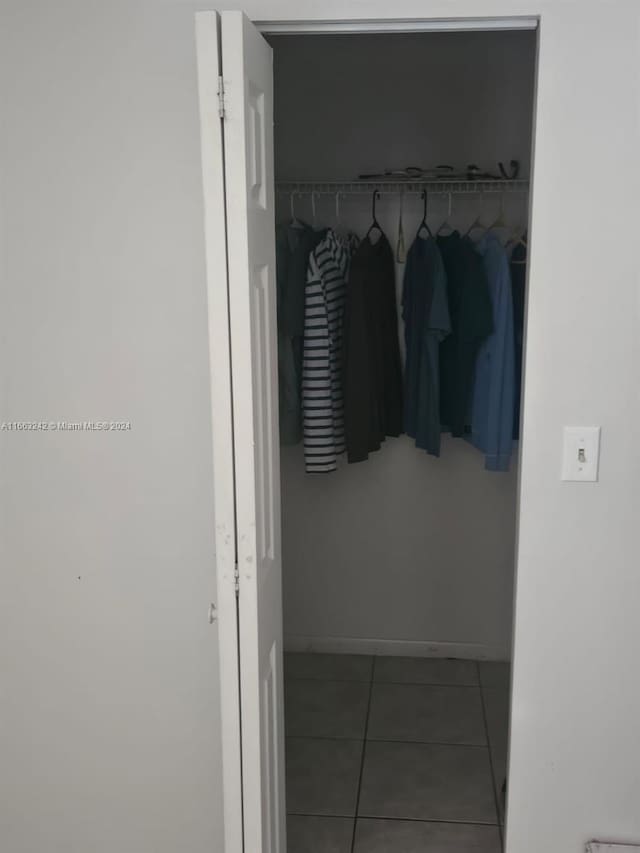 view of closet