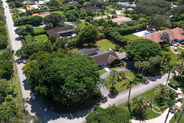 7706 SW 74th Ln, Miami, FL 33143 - bird's eye view featuring a residential view