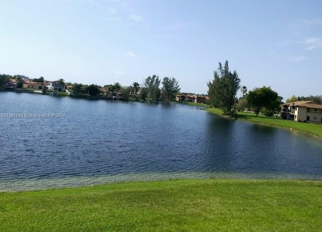 property view of water