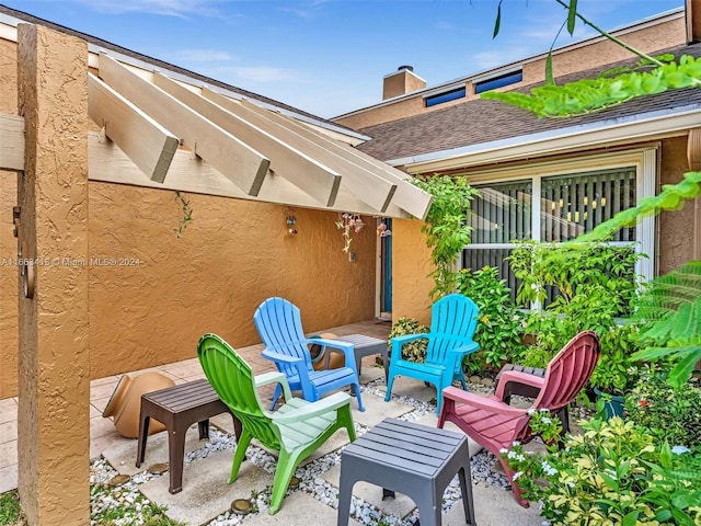 view of patio