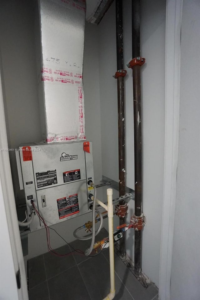 view of utility room